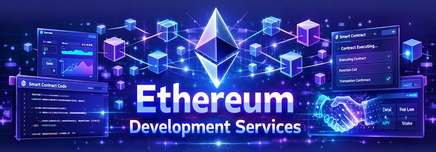 Custom Ethereum blockchain development services